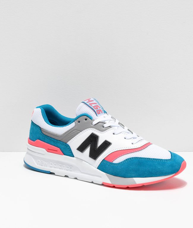 new balance 997h deep ozone blue with guava